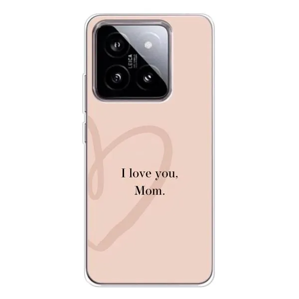 Чехол с принтом «Сердце маме» для Xiaomi 15