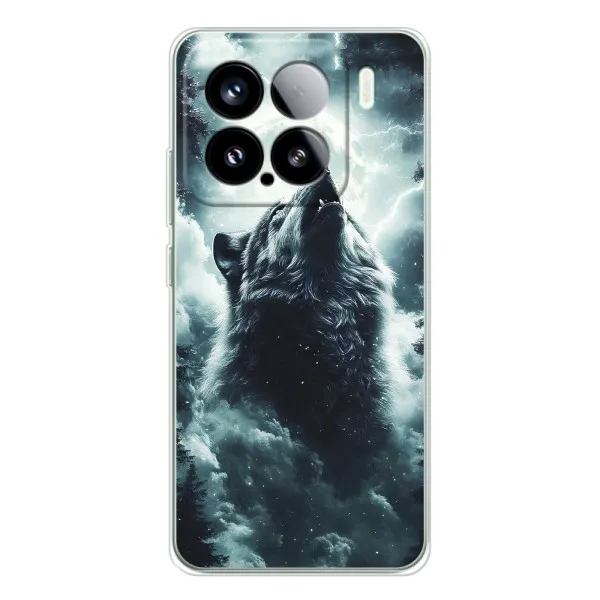 Чехол с принтом «Волк в облаках» для Xiaomi 15S Pro
