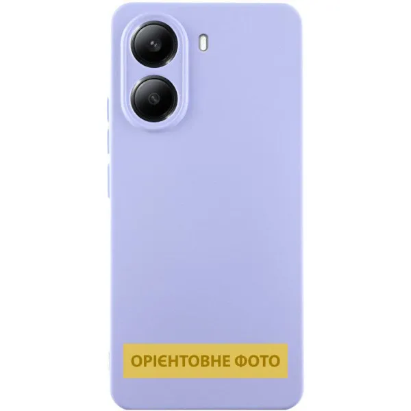 Чехол Silicone Cover Ummi Lakshmi Full Camera (AA) для Xiaomi 15T Pro — Сиреневый