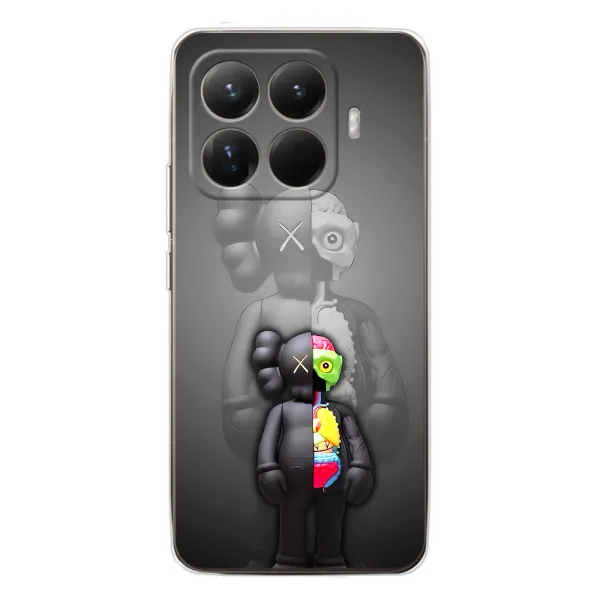 Чехол с принтом «Тело Bearbrick» для Xiaomi 15T Pro