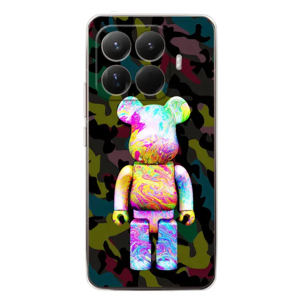 Чехол с принтом «Яркий Bearbrick» для Xiaomi 15T Pro