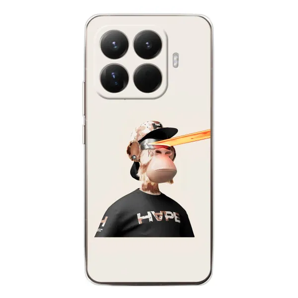 Чехол с принтом «обезьяна NFT в очках» для Xiaomi 15T Pro