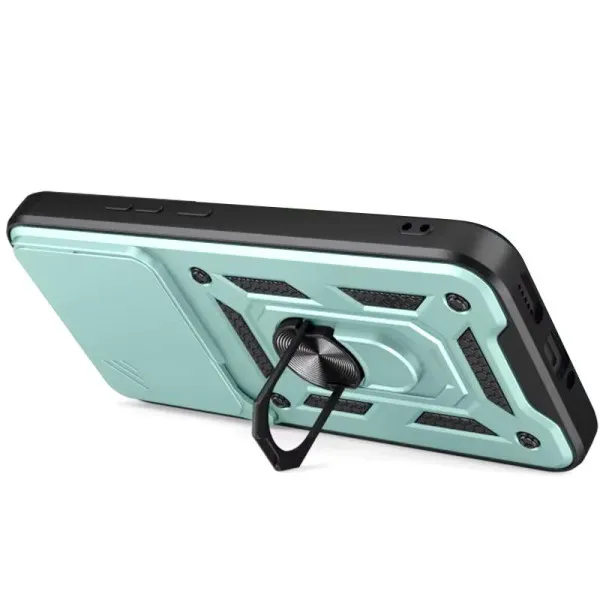 Чехол Ummi Camshield Serge Ring для Xiaomi 15T — Зеленый — фото 2 Чехол Ummi Camshield Serge Ring для Xiaomi 15T — Зеленый — фото 2