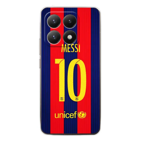 Чехол с принтом «Messi Barca 10» для Xiaomi 15T Чехол с принтом «Messi Barca 10» для Xiaomi 15T