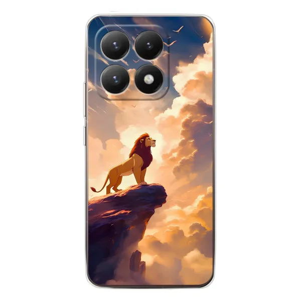 Чехол с принтом «Симба на скале» для Xiaomi 15T Чехол с принтом «Симба на скале» для Xiaomi 15T