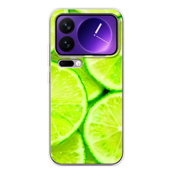Чехол с принтом «Лайм» для Xiaomi 17 Pro Max Чехол с принтом «Лайм» для Xiaomi 17 Pro Max
