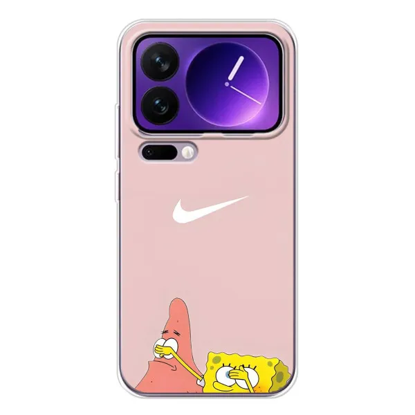 Чохол з принтом «Патрік і Губка» для Xiaomi 17 Pro Max