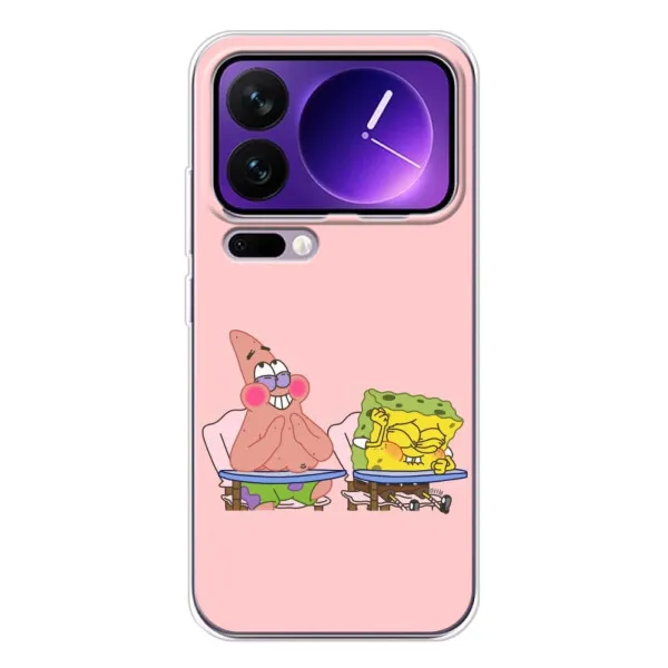 Чохол з принтом «За партою» для Xiaomi 17 Pro Max