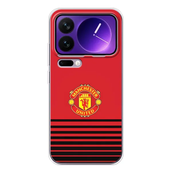 Чехол с принтом «manchester united» для Xiaomi 17 Pro Max Чехол с принтом «manchester united» для Xiaomi 17 Pro Max
