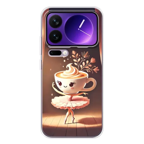 Чехол с принтом «Балерина капучина» для Xiaomi 17 Pro Max