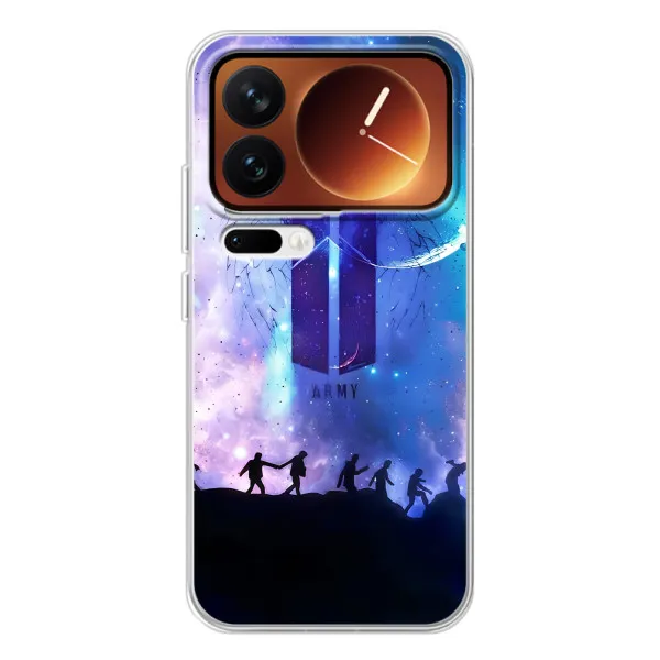 Чехол с принтом «Army BTS» для Xiaomi 17 Pro Чехол с принтом «Army BTS» для Xiaomi 17 Pro