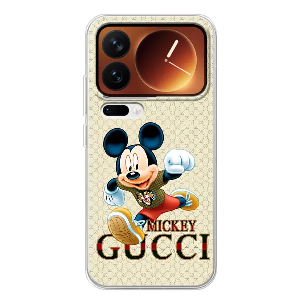 Чехол с принтом «Mikki Gucci» для Xiaomi 17 Pro Чехол с принтом «Mikki Gucci» для Xiaomi 17 Pro