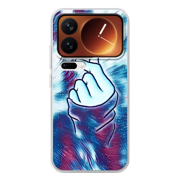 Чохол з принтом «Радужне серце» для Xiaomi 17 Pro Чохол з принтом «Радужне серце» для Xiaomi 17 Pro