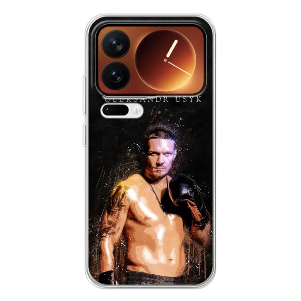 Чехол с принтом «Боксер Александр Усик» для Xiaomi 17 Pro Чехол с принтом «Боксер Александр Усик» для Xiaomi 17 Pro