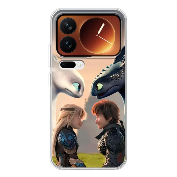 Чехол с принтом «Иккинг и Астрид» для Xiaomi 17 Pro Чехол с принтом «Иккинг и Астрид» для Xiaomi 17 Pro