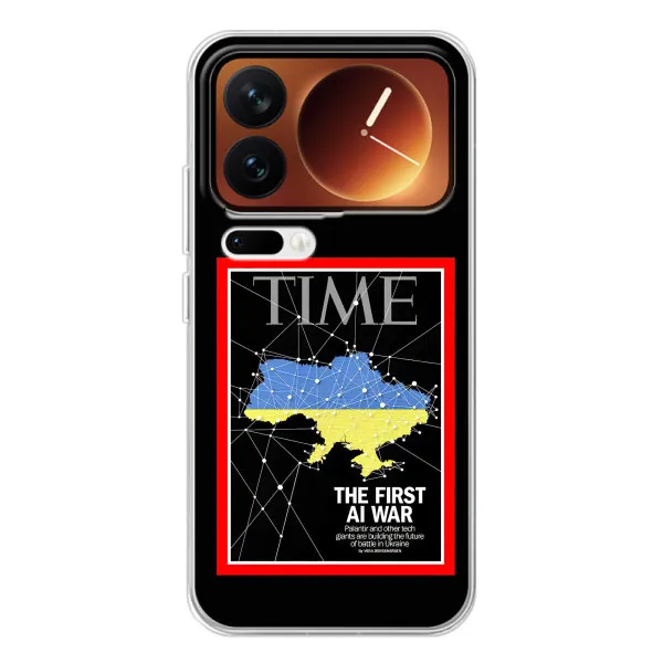 Чехол с принтом «TIME Ukraine» для Xiaomi 17 Pro Чехол с принтом «TIME Ukraine» для Xiaomi 17 Pro