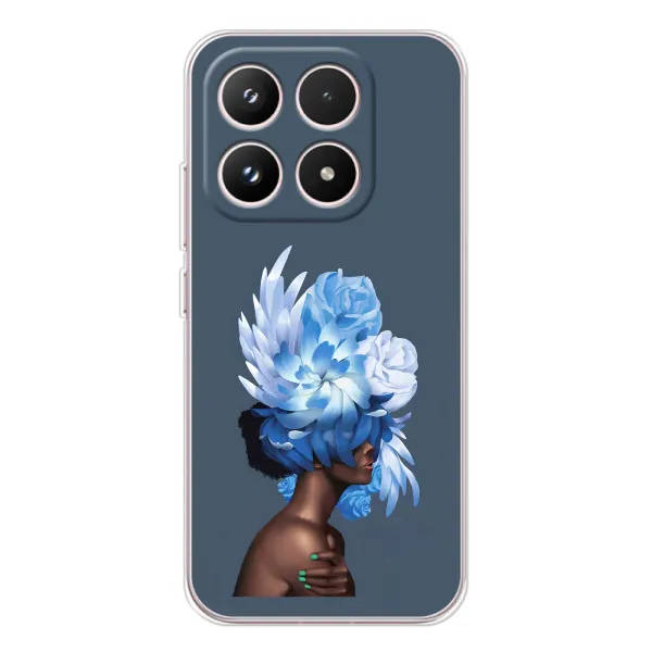 Чехол с принтом «Цветы на голове» для Xiaomi 17 Чехол с принтом «Цветы на голове» для Xiaomi 17