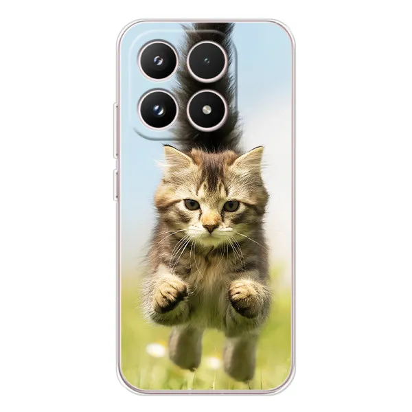 Чехол с принтом «Прыжок кота» для Xiaomi 17