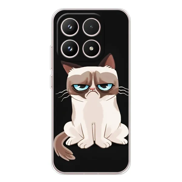 Чехол с принтом «Грустный кот» для Xiaomi 17 Чехол с принтом «Грустный кот» для Xiaomi 17