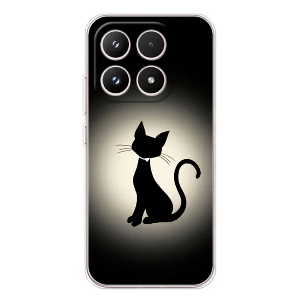 Чехол с принтом «Силуэт котика» для Xiaomi 17 Чехол с принтом «Силуэт котика» для Xiaomi 17