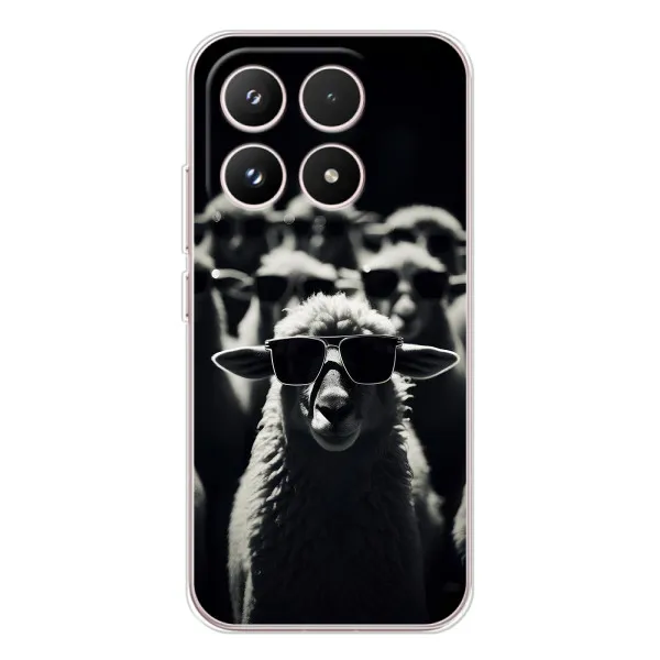 Чехол с принтом «Овечка в очках» для Xiaomi 17 Чехол с принтом «Овечка в очках» для Xiaomi 17