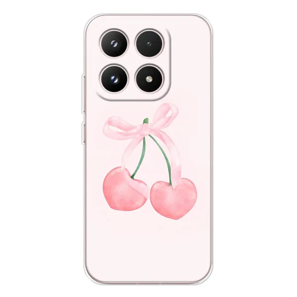 Чехол с принтом «Розовые вишни» для Xiaomi 17 Чехол с принтом «Розовые вишни» для Xiaomi 17