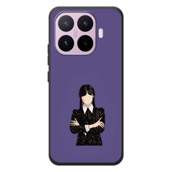 Чохол з принтом «Венздей у чорному» для Xiaomi 17T Чохол з принтом «Венздей у чорному» для Xiaomi 17T