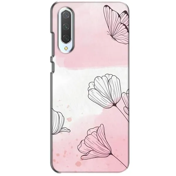 Чехол с принтом «Розовые цветы» для Xiaomi CC9