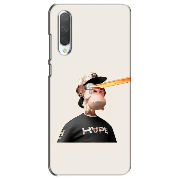 Чехол с принтом «обезьяна NFT в очках» для Xiaomi Mi CC9e Чехол с принтом «обезьяна NFT в очках» для Xiaomi Mi CC9e