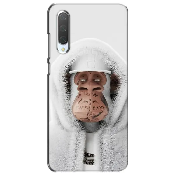 Чехол с принтом «обезьяна NFT в тату» для Xiaomi Mi CC9e Чехол с принтом «обезьяна NFT в тату» для Xiaomi Mi CC9e