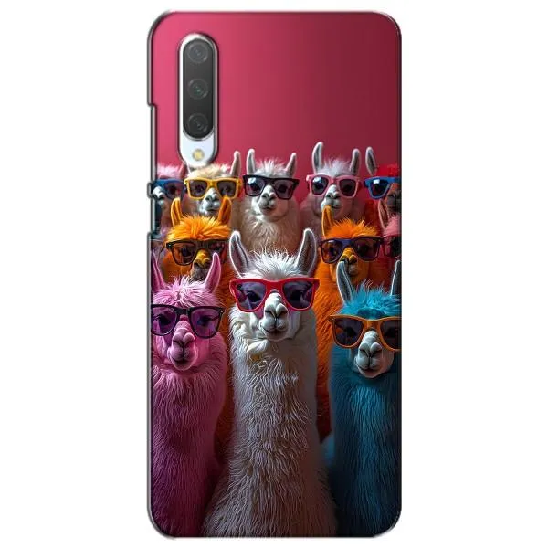 Чехол с принтом «Ламы в очках» для Xiaomi Mi CC9e Чехол с принтом «Ламы в очках» для Xiaomi Mi CC9e