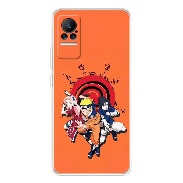 Чохол з принтом «команда Наруто» для Xiaomi Civi 1S Чохол з принтом «команда Наруто» для Xiaomi Civi 1S