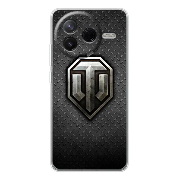 Чехол с принтом «Лого Tanks» для Xiaomi Civi 4Pro Чехол с принтом «Лого Tanks» для Xiaomi Civi 4Pro