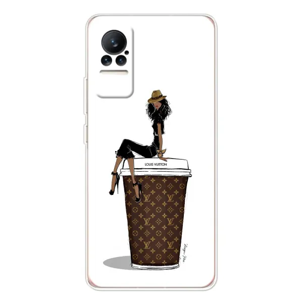 Чехол с принтом «кофе LOUIS VUITTON» для Xiaomi Civi