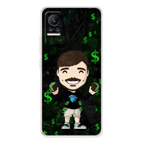 Чехол с принтом «Блогер Beast» для Xiaomi Civi