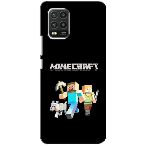 Чехол с принтом «герои Minecraft» для Xiaomi Mi 10 Lite