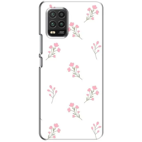 Чехол с принтом «Розовые цветы» для Xiaomi Mi 10 Lite