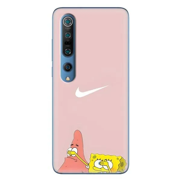 Чехол с принтом «Патрик и Губка» для Xiaomi Mi 10 Pro