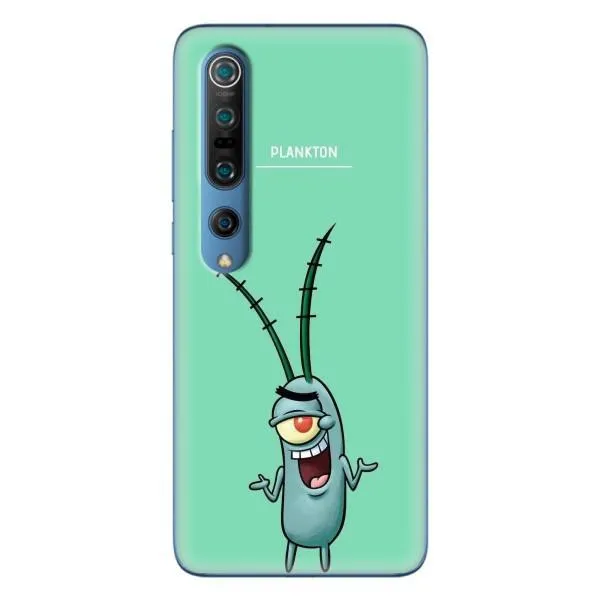 Чехол с принтом «Персонаж Планктон» для Xiaomi Mi 10 Pro
