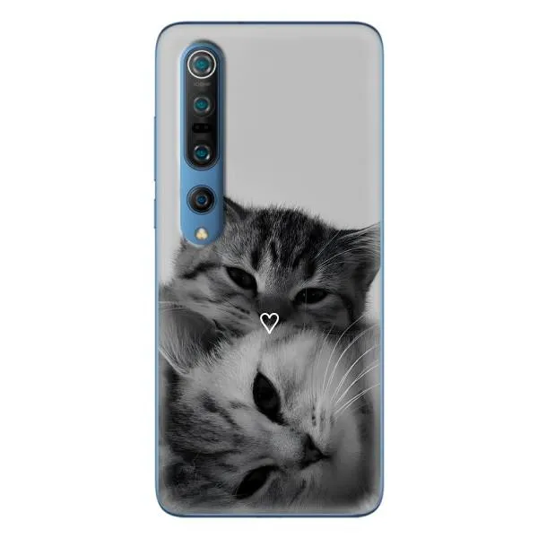 Чехол с принтом «Пара котов» для Xiaomi Mi 10 Pro Чехол с принтом «Пара котов» для Xiaomi Mi 10 Pro