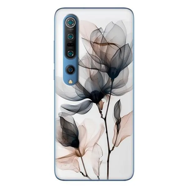 Чехол с принтом «Цветы на белом» для Xiaomi Mi 10 Pro Чехол с принтом «Цветы на белом» для Xiaomi Mi 10 Pro
