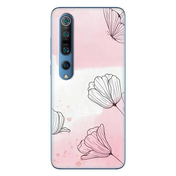 Чехол с принтом «Розовые цветы» для Xiaomi Mi 10 Pro Чехол с принтом «Розовые цветы» для Xiaomi Mi 10 Pro