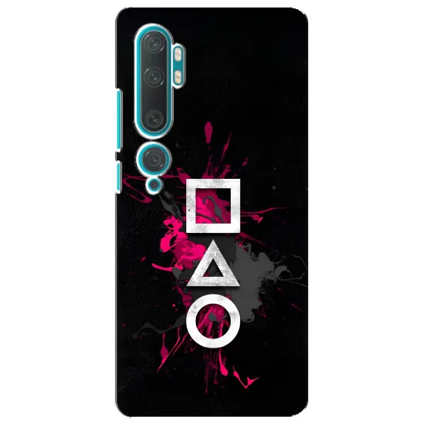 Чехол с принтом «Символы Игра кальмара» для Xiaomi Mi 10