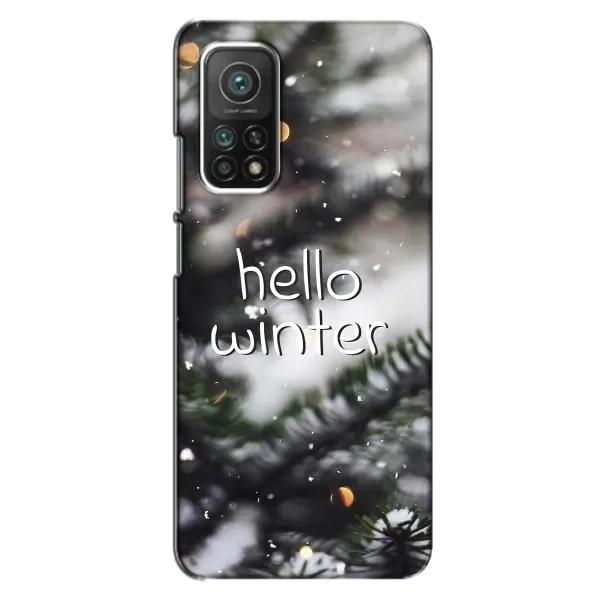 Чехол с принтом «Hello winter» для Xiaomi Mi 10T Чехол с принтом «Hello winter» для Xiaomi Mi 10T