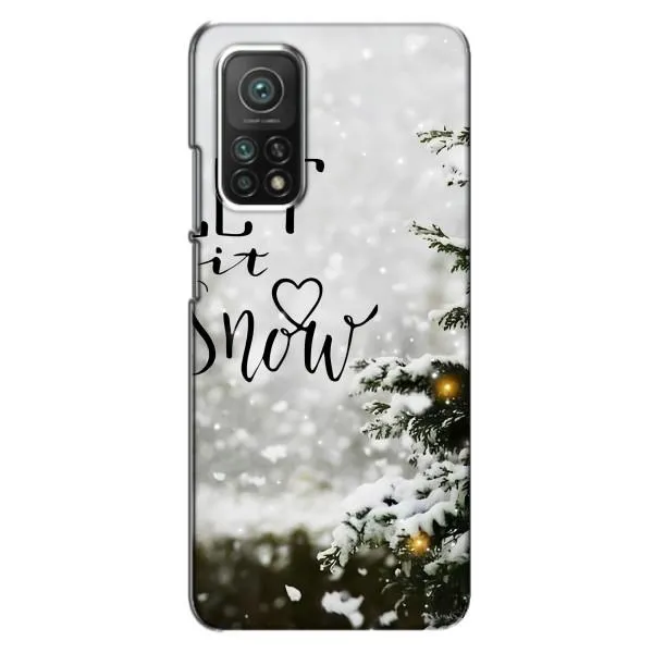 Чехол с принтом «Let it snow» для Xiaomi Mi 10T Чехол с принтом «Let it snow» для Xiaomi Mi 10T