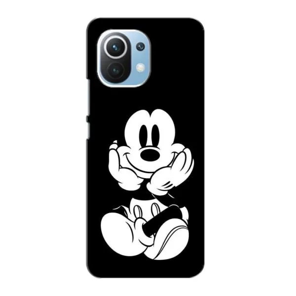 Чехол с принтом «Микки на черном» для Xiaomi Mi 11 Lite Чехол с принтом «Микки на черном» для Xiaomi Mi 11 Lite