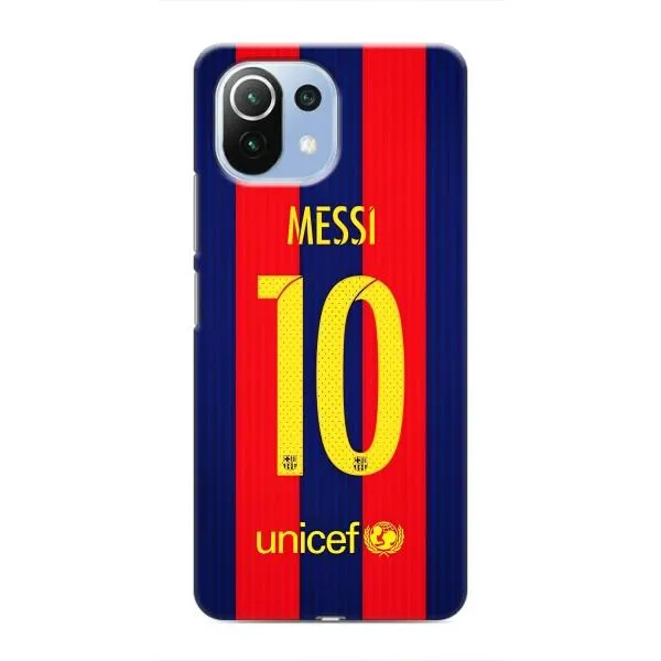 Чехол с принтом «Messi Barca 10» для Xiaomi Mi 11 Lite
