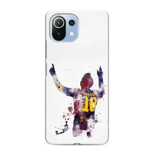 Чехол с принтом «Messi Barca» для Xiaomi Mi 11 Lite