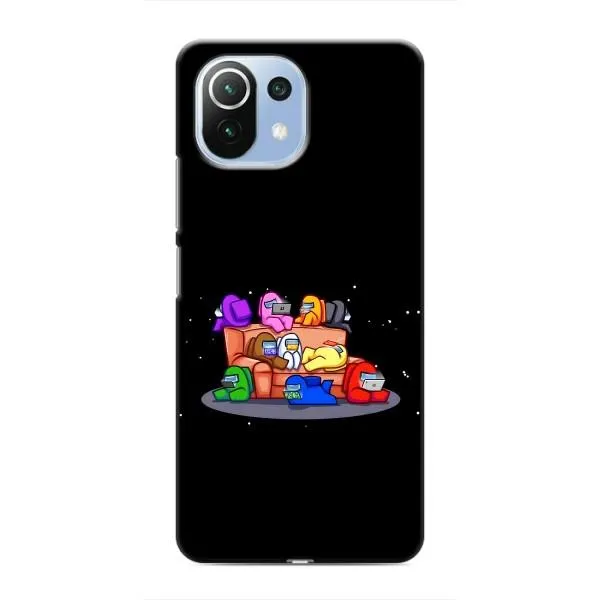 Чехол с принтом «Амонг-ас» для Xiaomi Mi 11 Lite