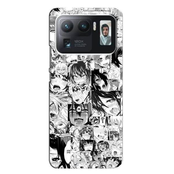 Чехол с принтом «Ahegao manga» для Xiaomi Mi 11 Ultra Чехол с принтом «Ahegao manga» для Xiaomi Mi 11 Ultra